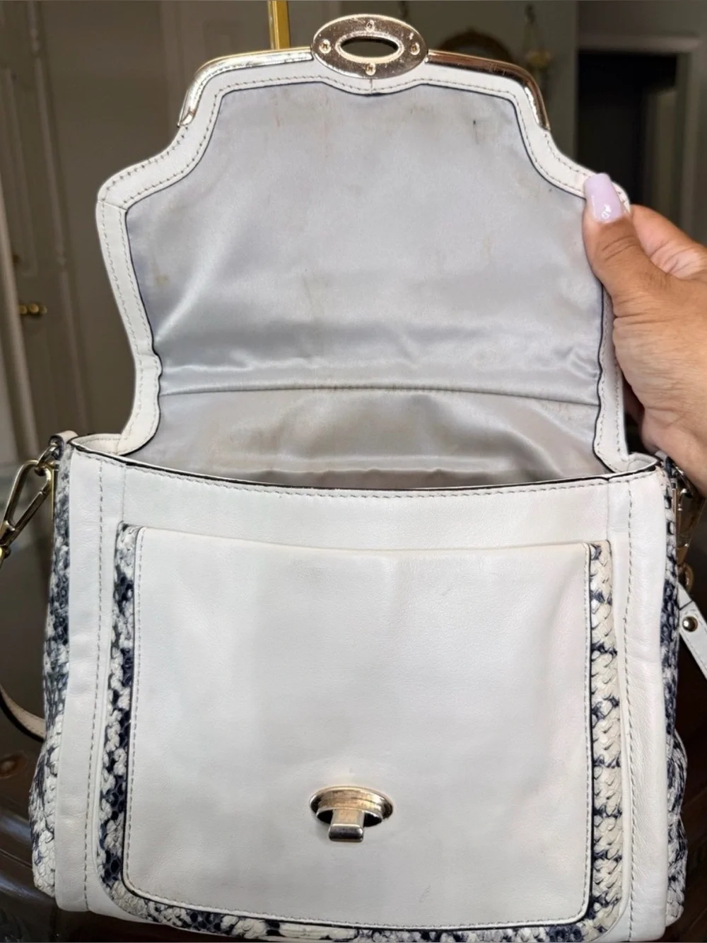 Coach Madison Small Sadie Flap Satchel